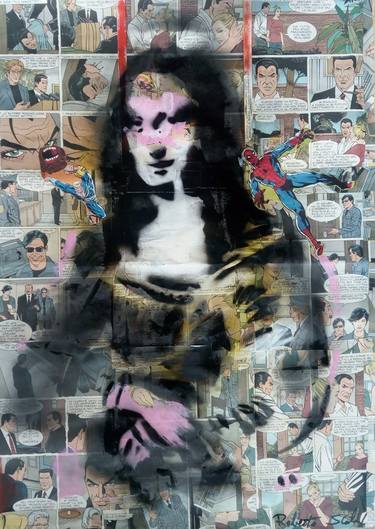 Print of Dada Celebrity Paintings by Scala Roberto
