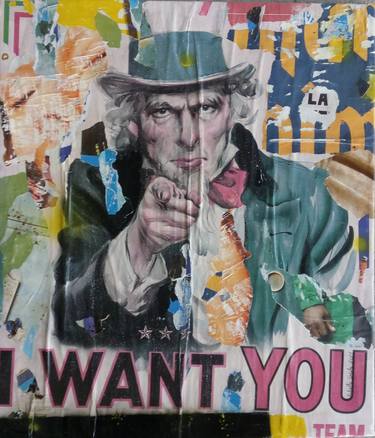 I WANT YOU U. S. ARMY Mimmo Rotella thumb