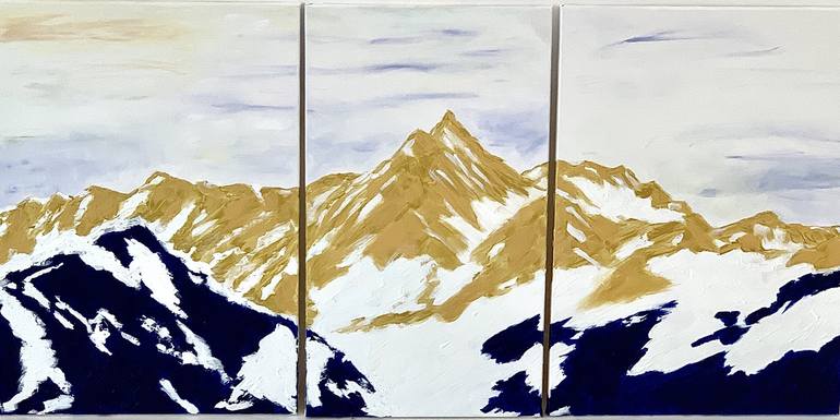 Gold Mountain Painting