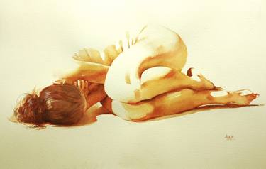 Original Nude Painting by Pauline Adair