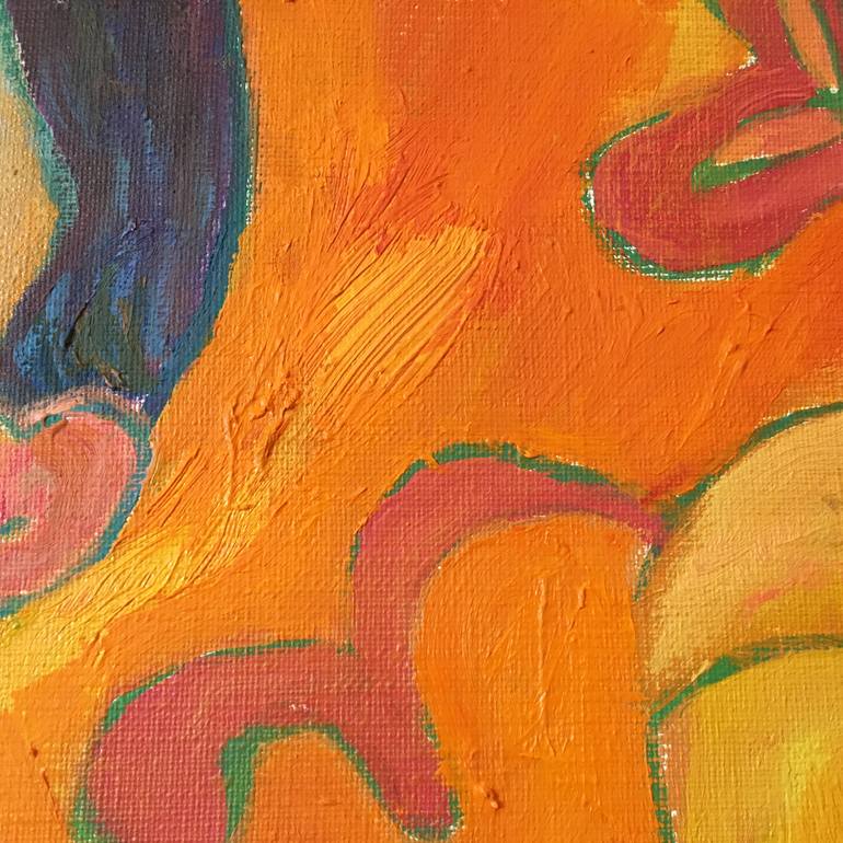 Original Expressionism People Painting by Serhii Silchenko