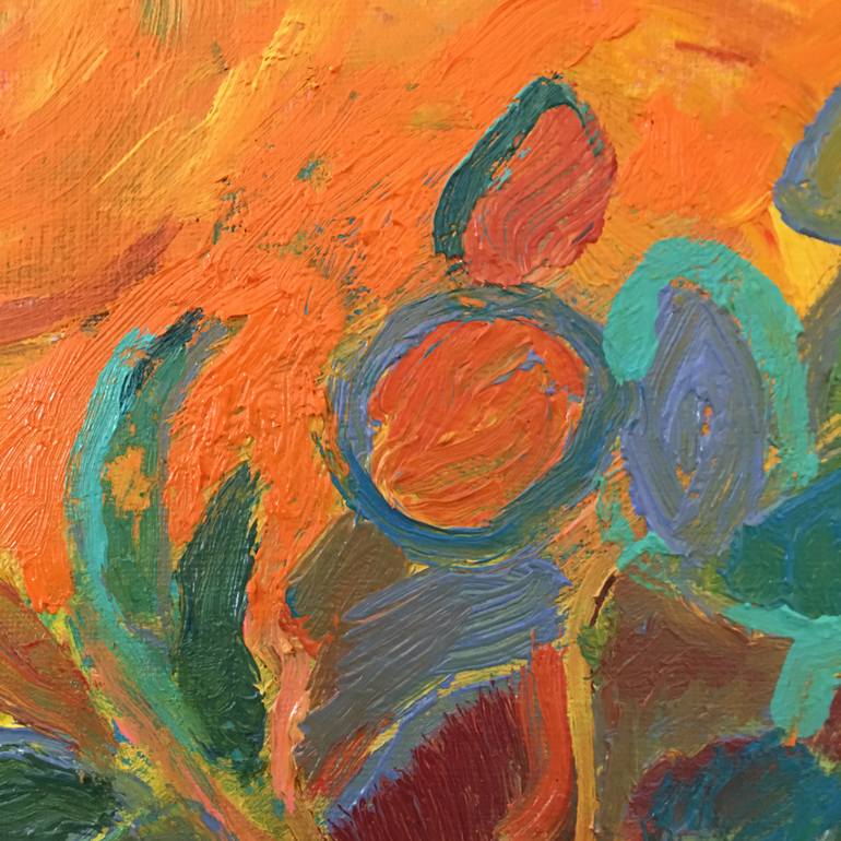 Original Abstract Expressionism Other Painting by Serhii Silchenko