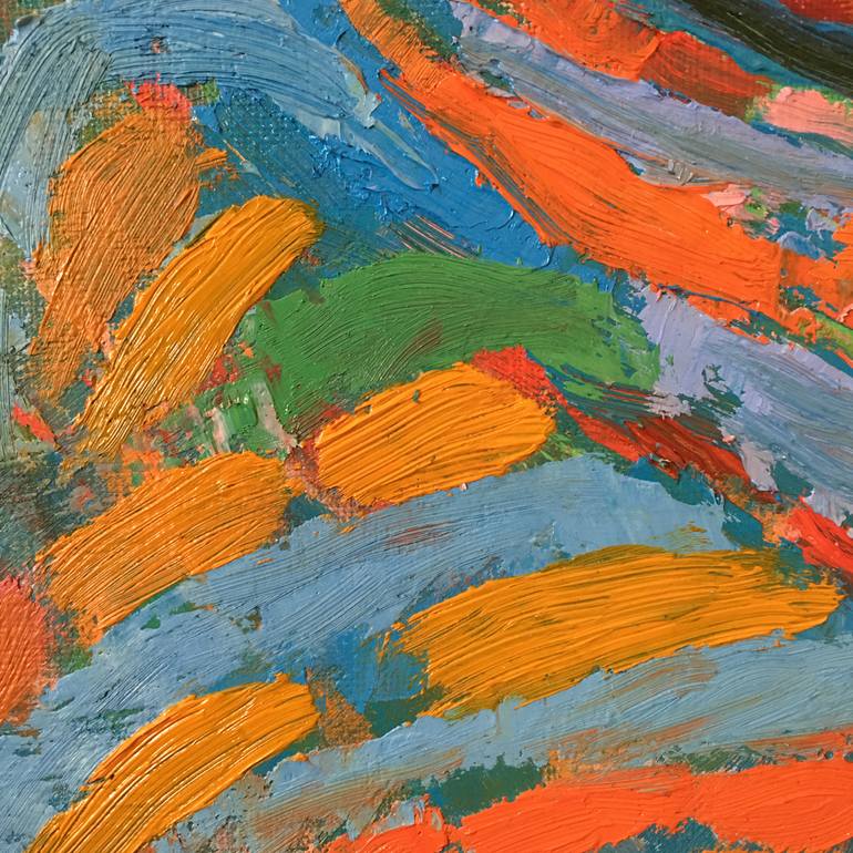 Original Abstract Expressionism Other Painting by Serhii Silchenko