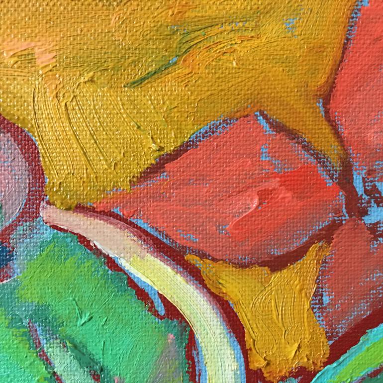 Original Abstract Expressionism Food & Drink Painting by Serhii Silchenko