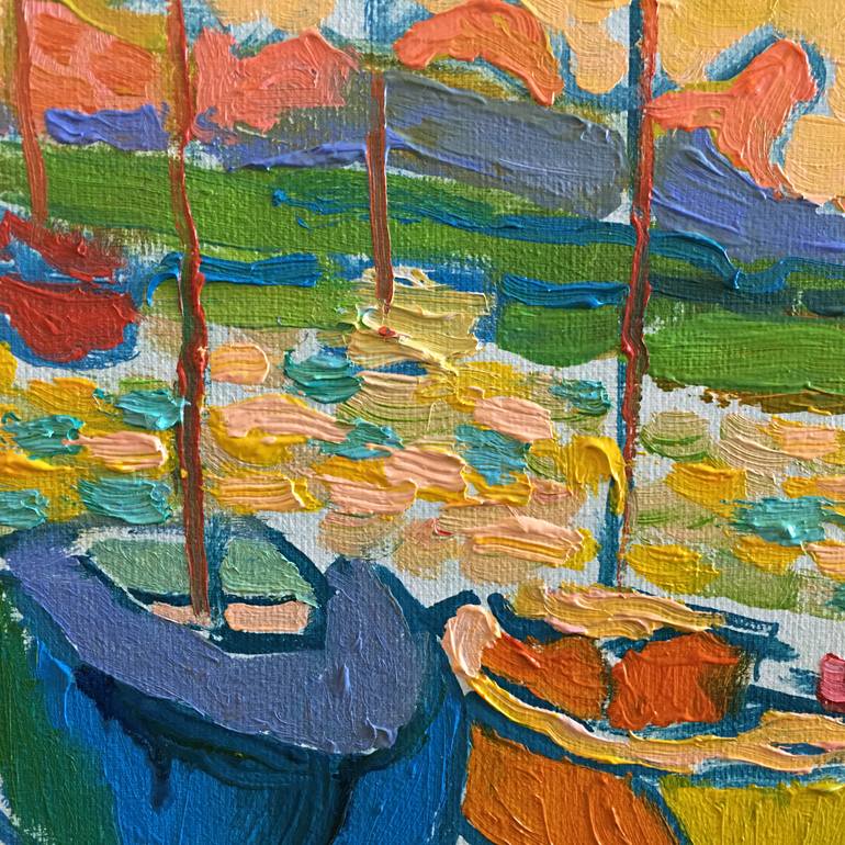 Original Abstract Expressionism Other Painting by Serhii Silchenko