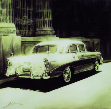 Original Photorealism Automobile Paintings by Antonio Molina