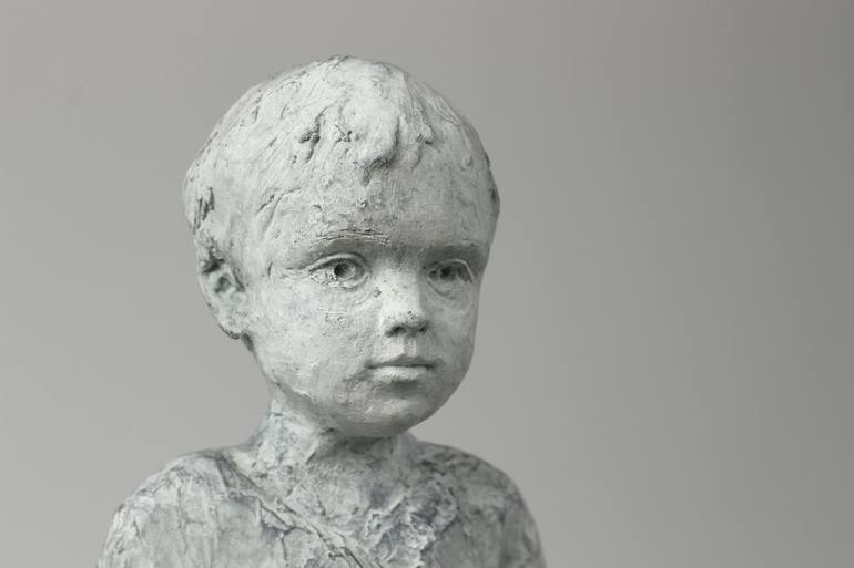 Original Figurative Children Sculpture by Valerie Otte