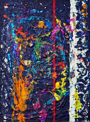 Original Abstract Expressionism Abstract Paintings by Mourad Shokerry