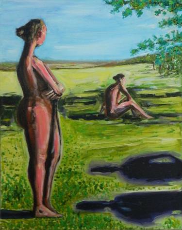 Original Nude Paintings by Ben Falconer