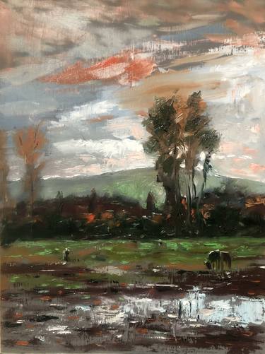 Original Impressionism Landscape Paintings by Tamas Stonawski