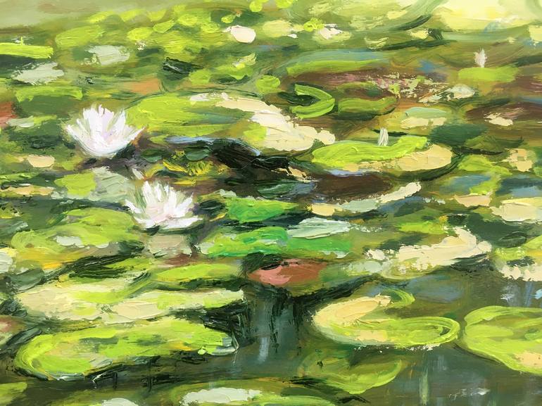 Original Impressionism Botanic Painting by Tamas Stonawski