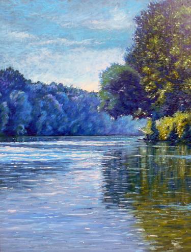 Original Impressionism Water Paintings by Tamas Stonawski