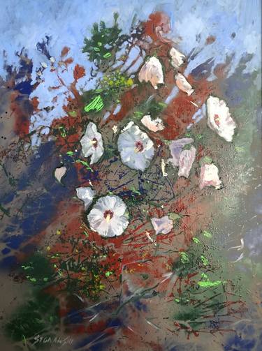 Original Floral Paintings by Tamas Stonawski