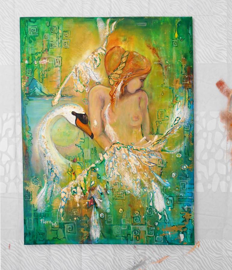 Original Abstract Expressionism Other Painting by Nora Block