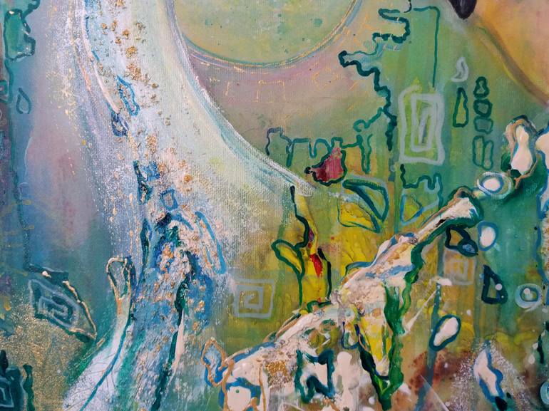 Original Abstract Expressionism Other Painting by Nora Block
