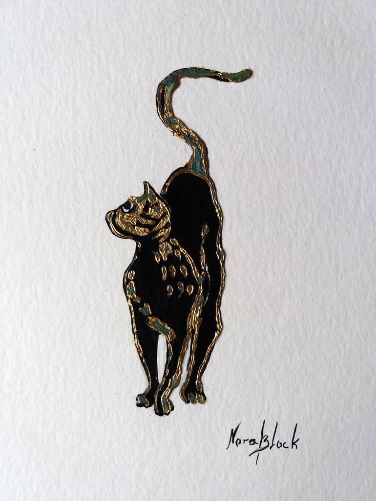 Original Conceptual Animal Drawing by Nora Block