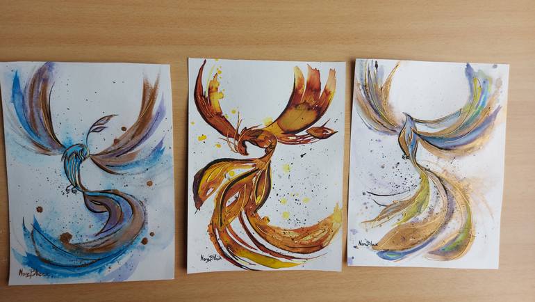 Original Abstract Other Painting by Nora Block