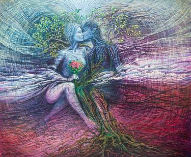 Print of Love Paintings by Sergey Shenderovsky
