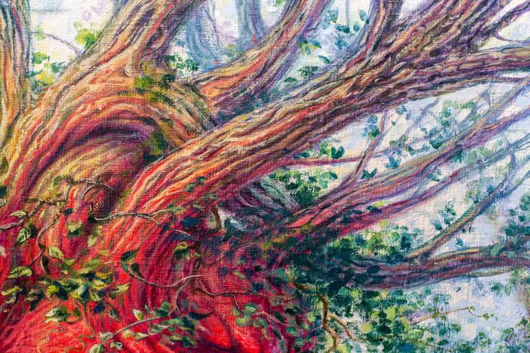 Original Surrealism Nature Painting by Sergey Shenderovsky