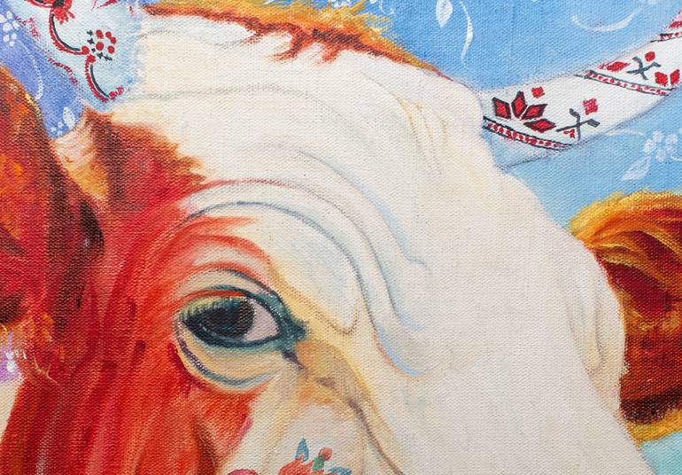 Original Folk Animal Painting by Sergey Shenderovsky