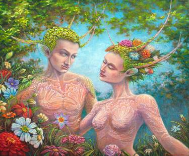 Print of Love Paintings by Sergey Shenderovsky