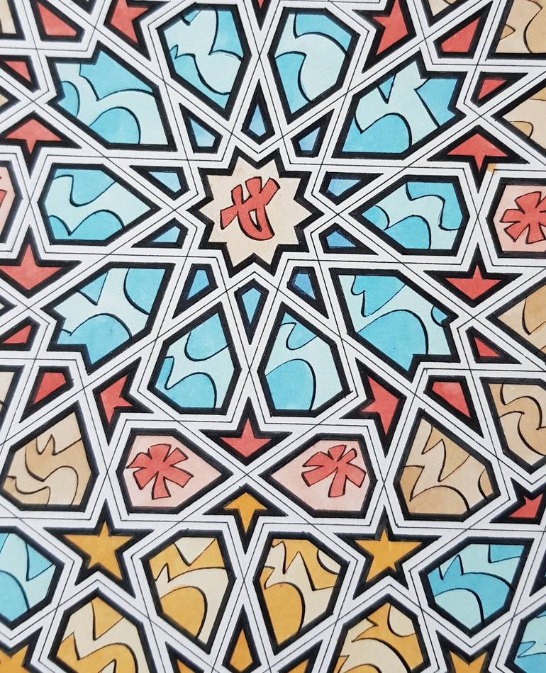 Original Other Geometric Drawing by Eric Broug