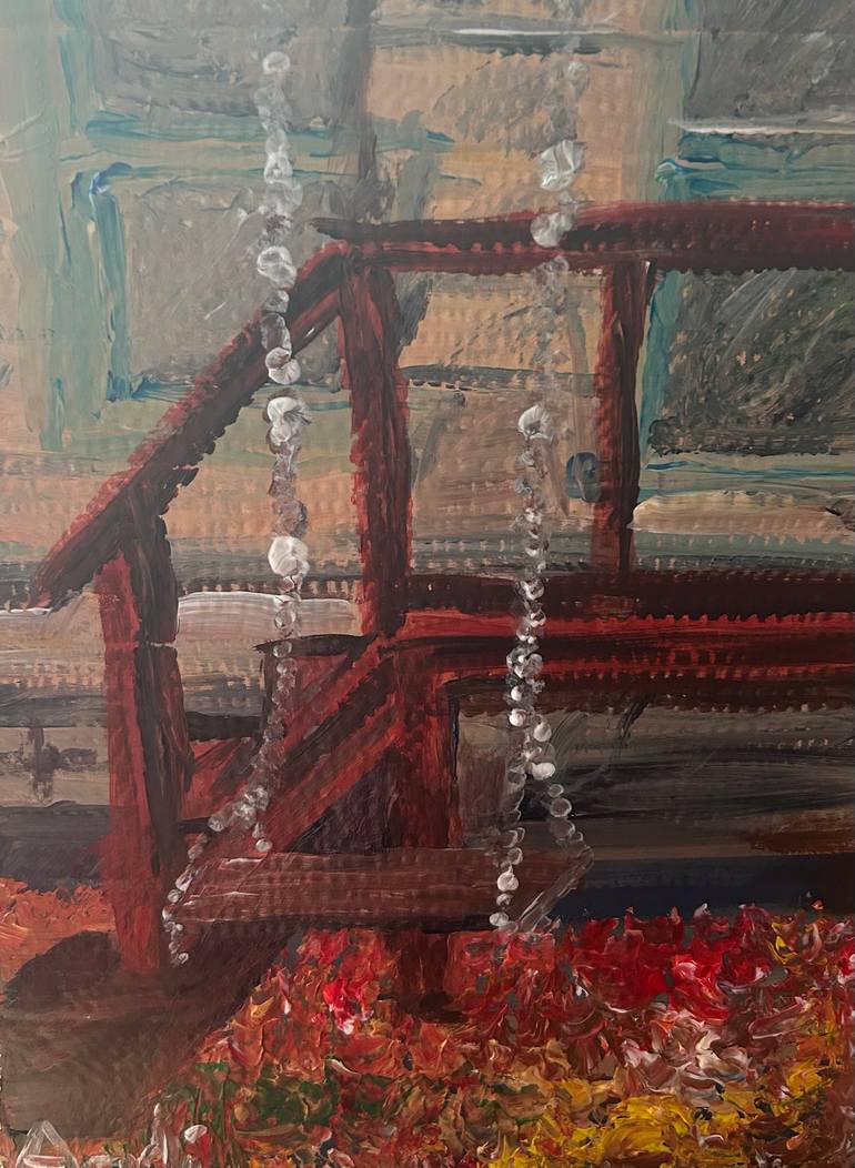 Original Expressionism Home Painting by Deborah Andi Allen