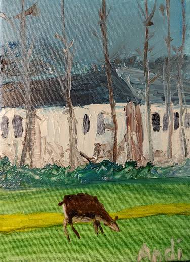 Print of Impressionism Rural life Paintings by Deborah Andi Allen