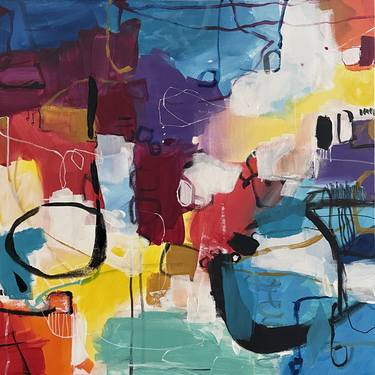 Original Abstract Paintings by Robin Silva