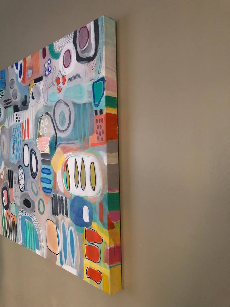 Original Abstract Painting by Robin Silva