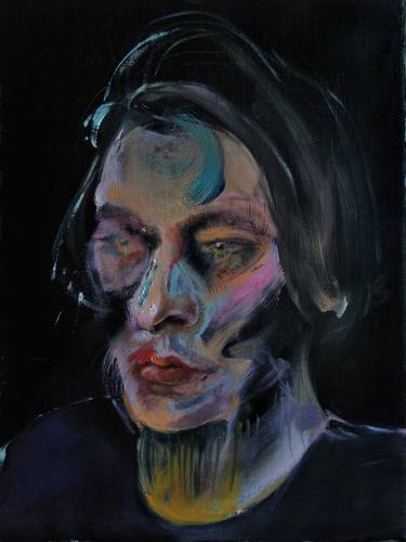 Study of head ( Portrait of Oleg Prekrasnov) thumb