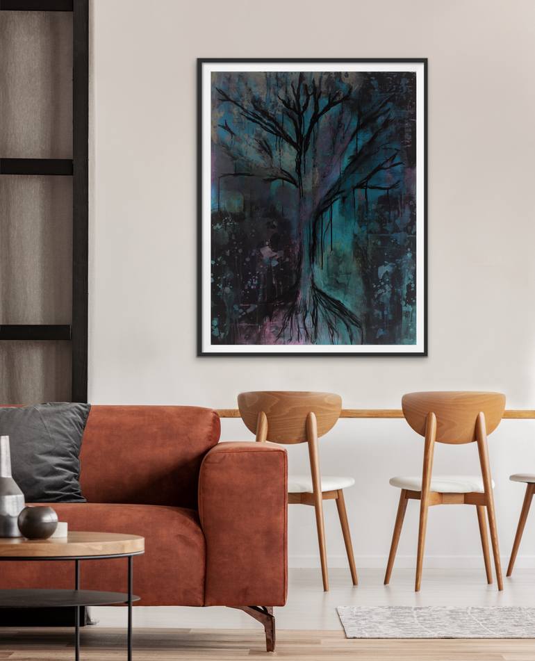 Original Abstract Expressionism Abstract Painting by Shannon Mckee