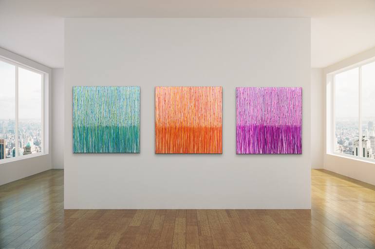 Original Abstract Expressionism Abstract Painting by Shannon Mckee