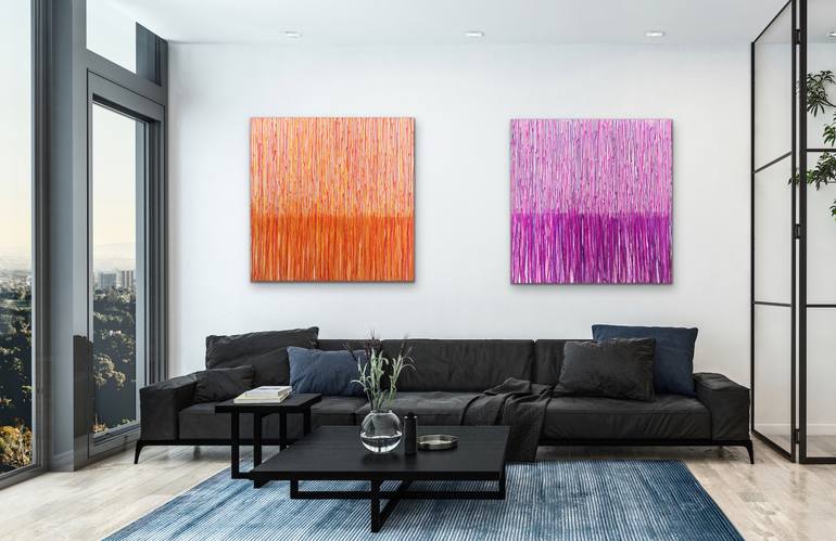 Original Abstract Expressionism Abstract Painting by Shannon Mckee