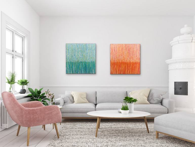 Original Abstract Expressionism Abstract Painting by Shannon Mckee
