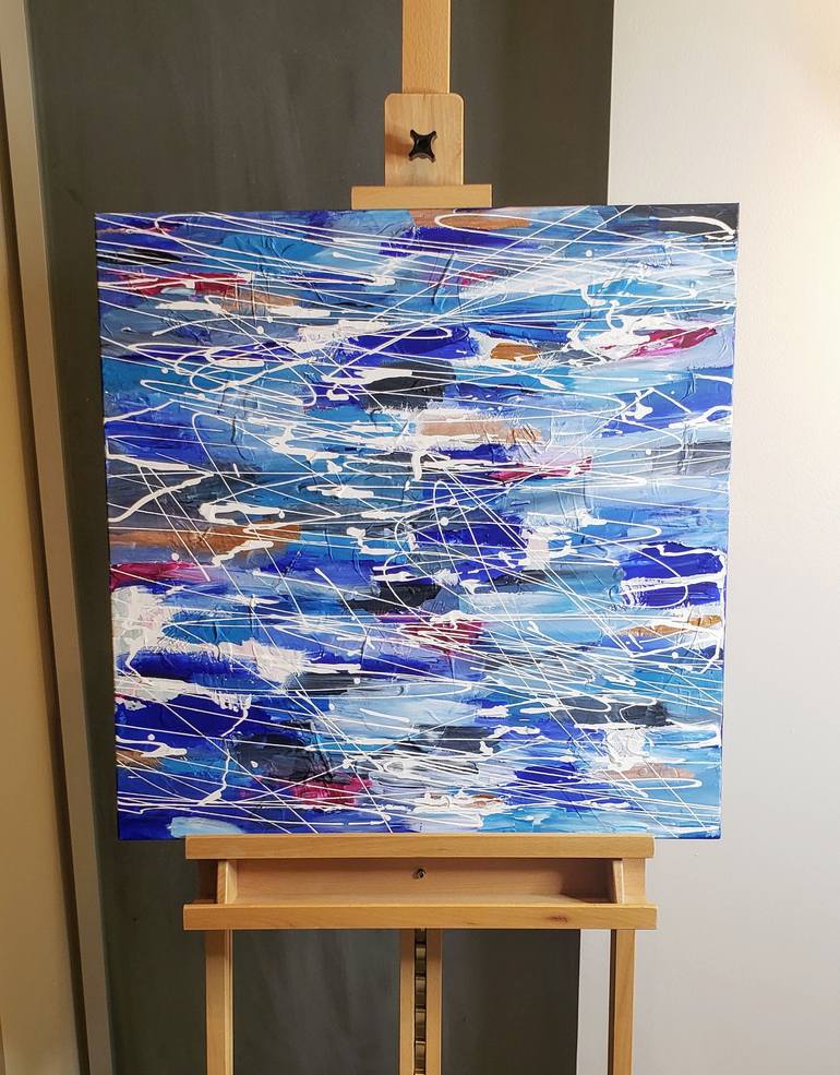 Original Abstract Painting by Amanda Kuppe
