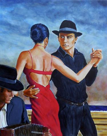 Original Figurative Love Paintings by Gordon Whiting