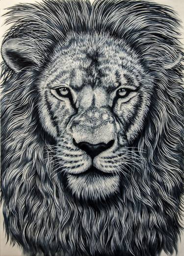 Print of Photorealism Animal Paintings by Alexandra Larina