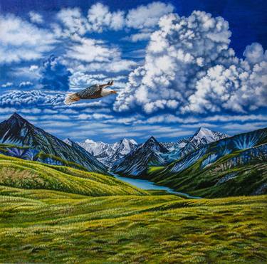"Belukha Mountain - the main peak of the Altai Mountains" thumb