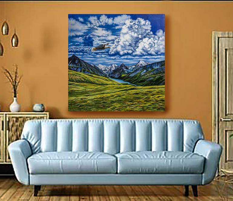 Original Realism Nature Painting by Alexandra Larina