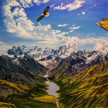 Original Landscape Paintings by Alexandra Larina