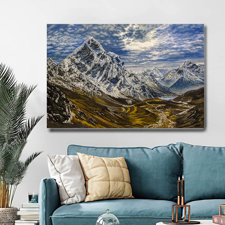 Original Landscape Painting by Alexandra Larina