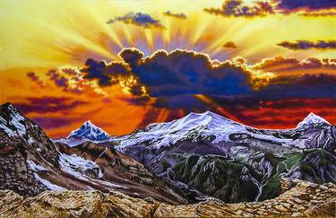 Mountain Elbrus, Caucasus Mountains thumb