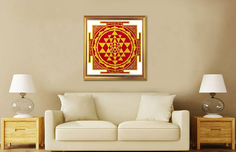 Original Art Deco Classical Mythology Painting by Alexandra Larina Satori