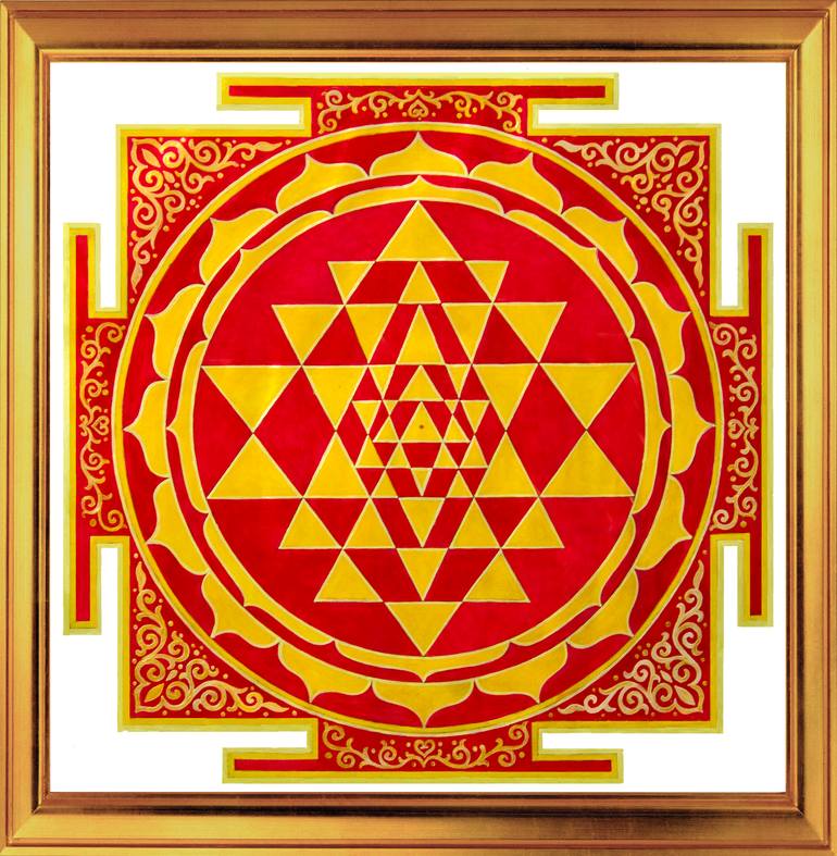 Original Art Deco Classical Mythology Painting by Alexandra Larina Satori