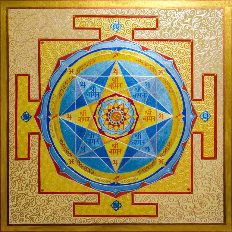 Original Art Nouveau Religion Paintings by Alexandra Larina Satori