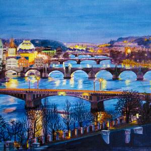 Collection Watercolor painting