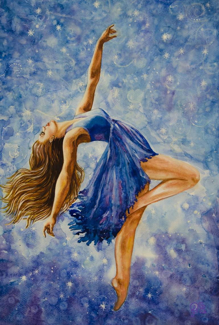 Print of Surrealism Women Paintings by Alexandra Larina Satori