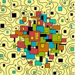 Collection Digital geometric composition