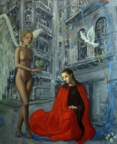 Original Figurative Religion Paintings by Juan Carlos Torre